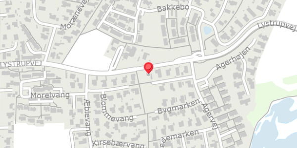 Trafikstøjkort på Rugmarken 10, 3550 Slangerup