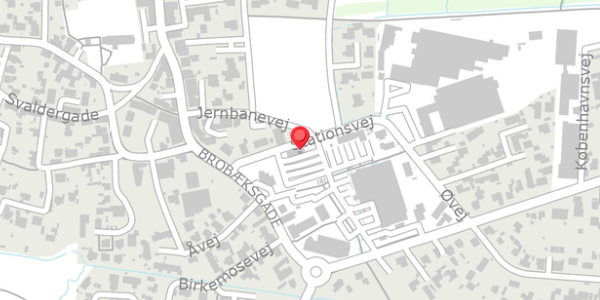 Trafikstøjkort på Stationsvej 2B, . , 3550 Slangerup