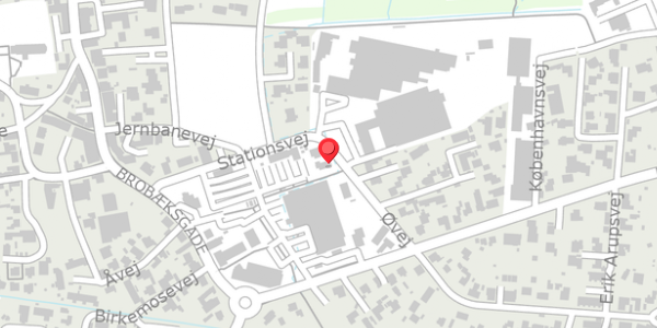Trafikstøjkort på Stationsvej 8, 3550 Slangerup