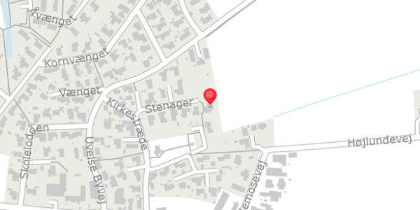 Trafikstøjkort på Stenager 12, 3550 Slangerup