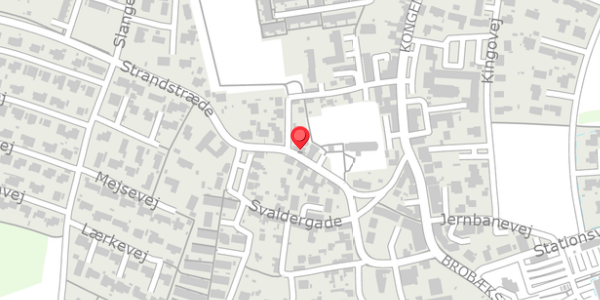 Trafikstøjkort på Strandstræde 6, . , 3550 Slangerup