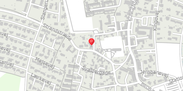 Trafikstøjkort på Strandstræde 8C, . , 3550 Slangerup