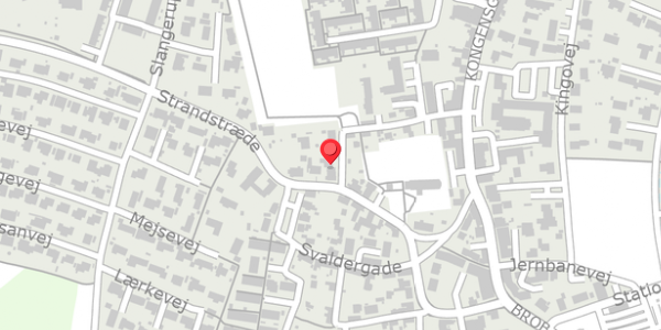Trafikstøjkort på Strandstræde 8D, . , 3550 Slangerup