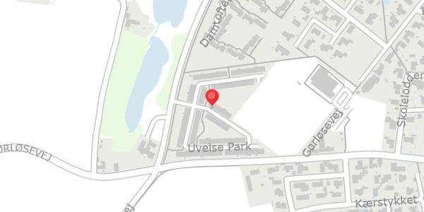Trafikstøjkort på Uvelse Park 21, 3550 Slangerup