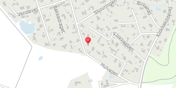 Trafikstøjkort på Hulvejen 8, . , 3550 Slangerup