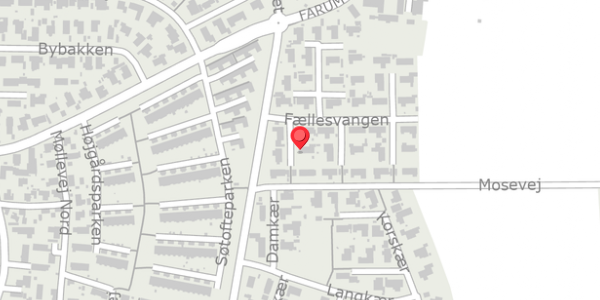 Trafikstøjkort på Humlevangen 3, 3660 Stenløse