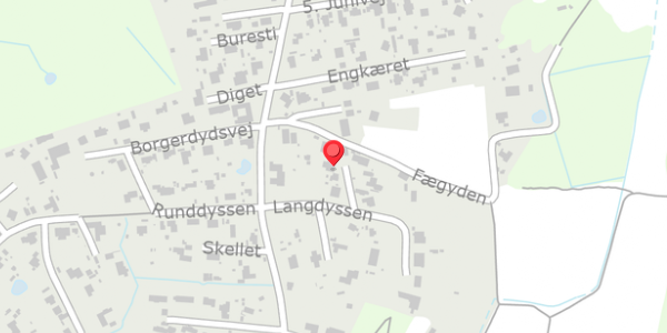 Trafikstøjkort på Langdyssen 3, . , 3550 Slangerup
