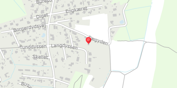 Trafikstøjkort på Langdyssen 13, 3550 Slangerup
