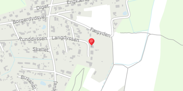 Trafikstøjkort på Langdyssen 15, . , 3550 Slangerup