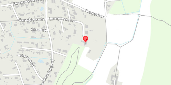 Trafikstøjkort på Langdyssen 21, 3550 Slangerup