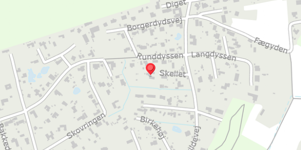 Trafikstøjkort på Skellet 5, 3550 Slangerup