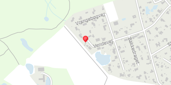 Trafikstøjkort på Vendevej 7, . , 3550 Slangerup