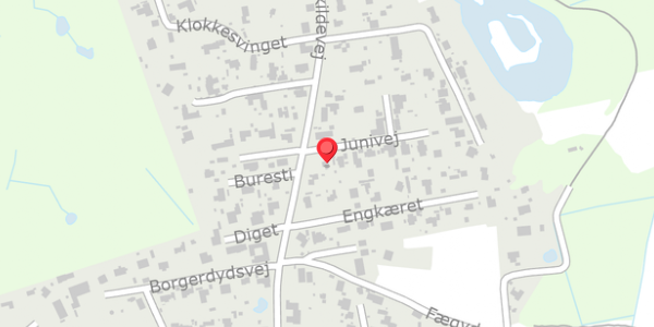 Trafikstøjkort på 5. Junivej 2, 3550 Slangerup