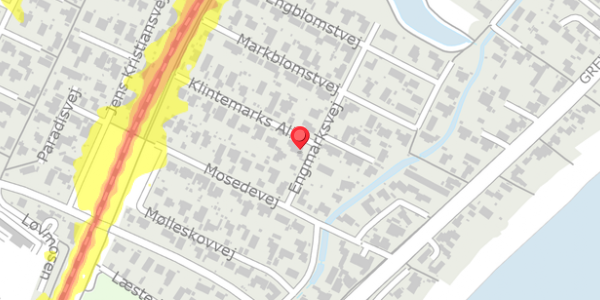 Trafikstøjkort på Engmarksvej 5, . , 2670 Greve