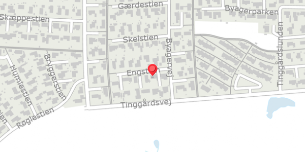 Trafikstøjkort på Engstien 7, . , 4030 Tune