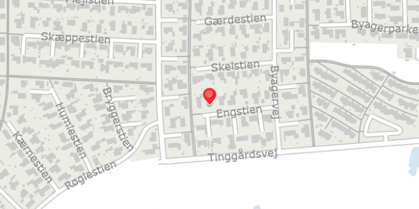 Trafikstøjkort på Engstien 12, . , 4030 Tune