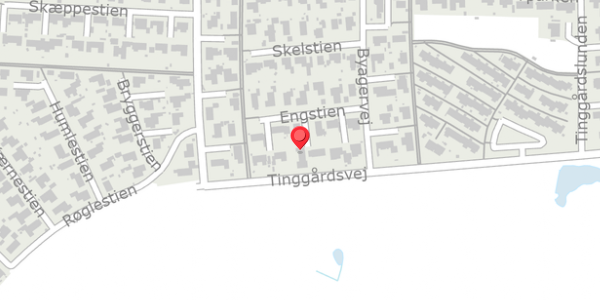 Trafikstøjkort på Engstien 13, . , 4030 Tune