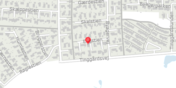 Trafikstøjkort på Engstien 15, . , 4030 Tune