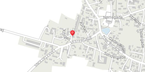 Trafikstøjkort på Krogen 2, . , 4030 Tune