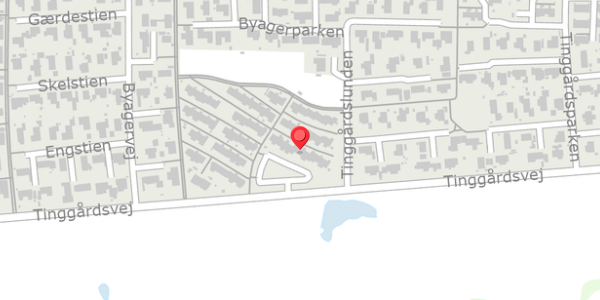 Trafikstøjkort på Tinghaven 8, . , 4030 Tune