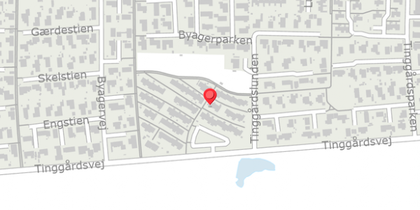Trafikstøjkort på Tinghaven 16, . , 4030 Tune
