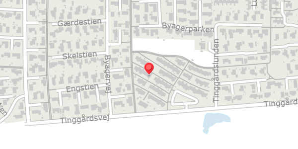 Trafikstøjkort på Tinghaven 37, . , 4030 Tune