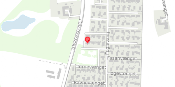 Trafikstøjkort på Ørnevænget 8, 4060 Kirke Såby