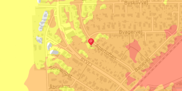 Trafikstøjkort på Agertoften 17, . , 4682 Tureby