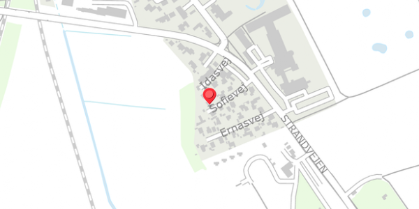 Trafikstøjkort på Sofievej 6, 4600 Køge