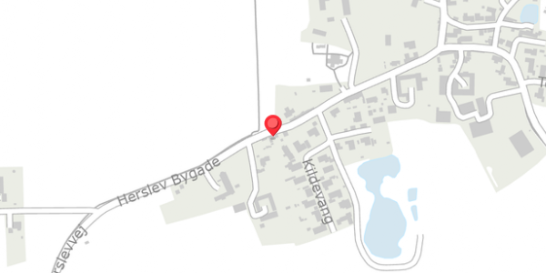Trafikstøjkort på Herslev Bygade 13, 4000 Roskilde