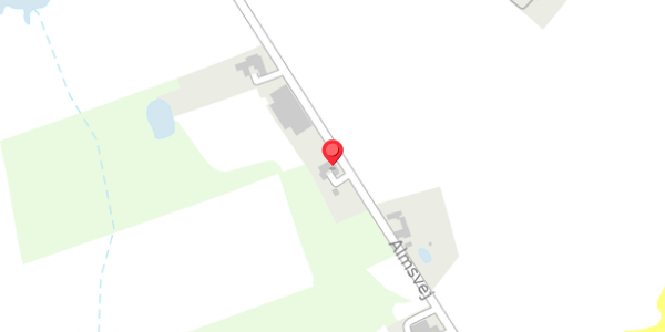 Trafikstøjkort på Almsvej 8, 4140 Borup