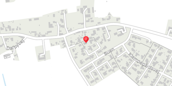 Trafikstøjkort på Buen 24, 4140 Borup