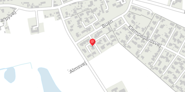 Trafikstøjkort på Buen 37, 4140 Borup