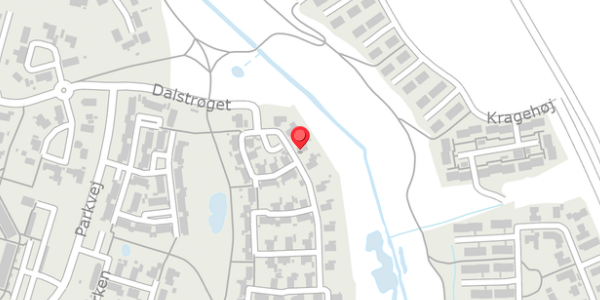 Trafikstøjkort på Dalstrøget 5, 4140 Borup