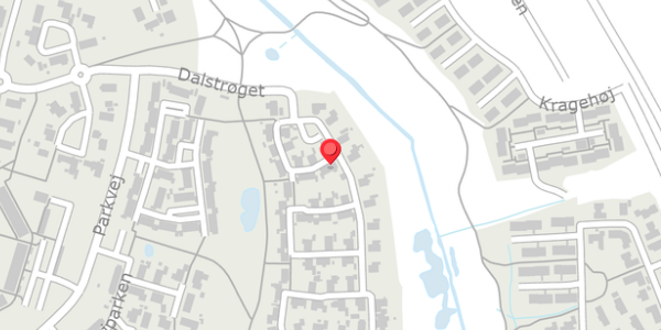 Trafikstøjkort på Dalstrøget 18B, 4140 Borup