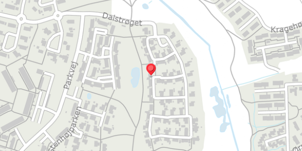 Trafikstøjkort på Dalstrøget 26A, 4140 Borup
