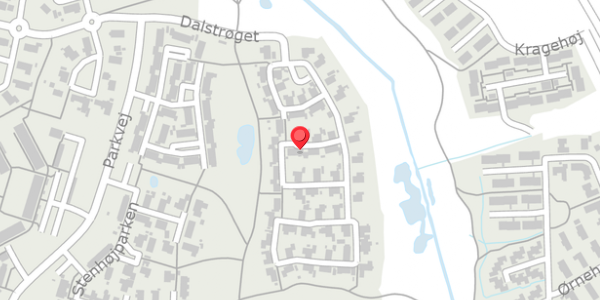 Trafikstøjkort på Dalstrøget 30B, 4140 Borup