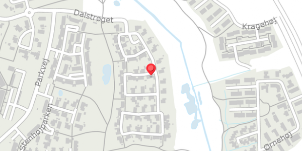 Trafikstøjkort på Dalstrøget 34B, 4140 Borup