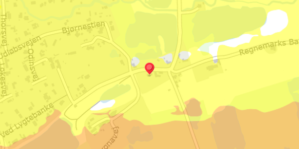 Trafikstøjkort på Dyndetvej 21, 4140 Borup