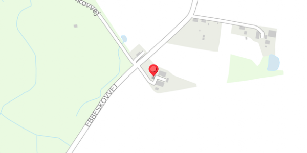 Trafikstøjkort på Ebbeskovvej 7, 4140 Borup
