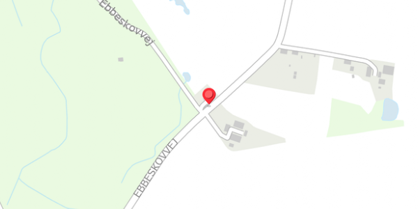Trafikstøjkort på Ebbeskovvej 8, 4140 Borup