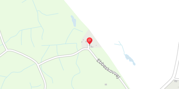 Trafikstøjkort på Ebbeskovvej 10, . , 4140 Borup