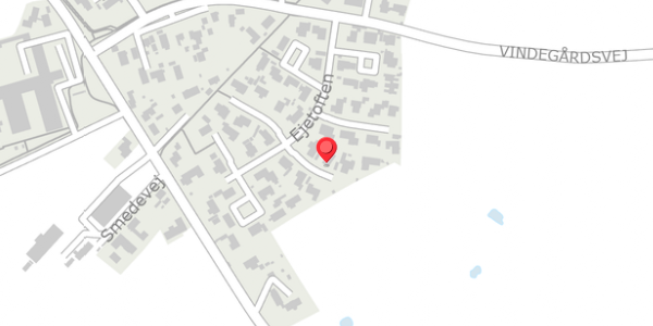 Trafikstøjkort på Ejetoften 27, 4632 Bjæverskov