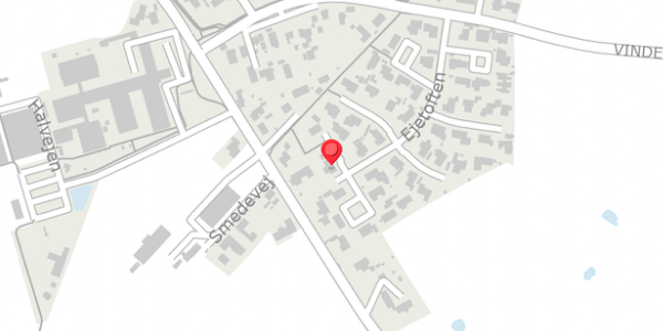 Trafikstøjkort på Ejetoften 48, 4632 Bjæverskov