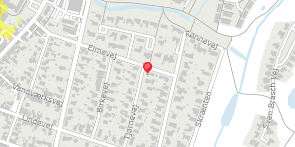 Trafikstøjkort på Elmevej 10, . , 4140 Borup