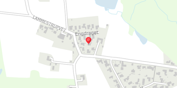 Trafikstøjkort på Engdraget 6, 4140 Borup