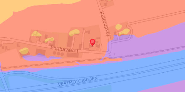 Trafikstøjkort på Enghavevej 6, . , 4100 Ringsted