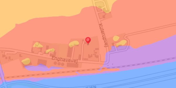 Trafikstøjkort på Enghavevej 10, . , 4100 Ringsted