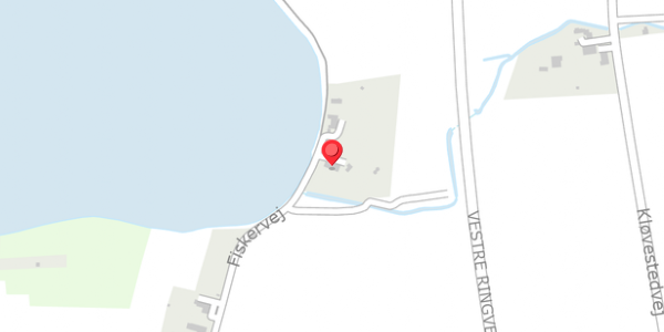 Trafikstøjkort på Fiskervej 2, 4140 Borup