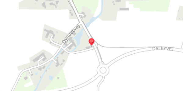 Trafikstøjkort på Kimmerslevvej 34, 4140 Borup